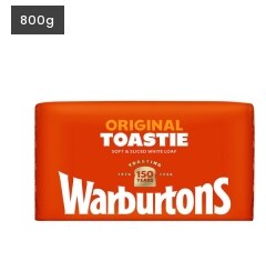 Warburtons Toastie Thick Sliced White